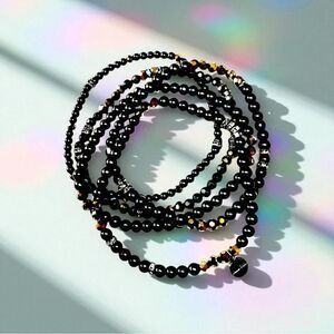 Stella & Dot All Day Beaded Stretch Bracelet Set